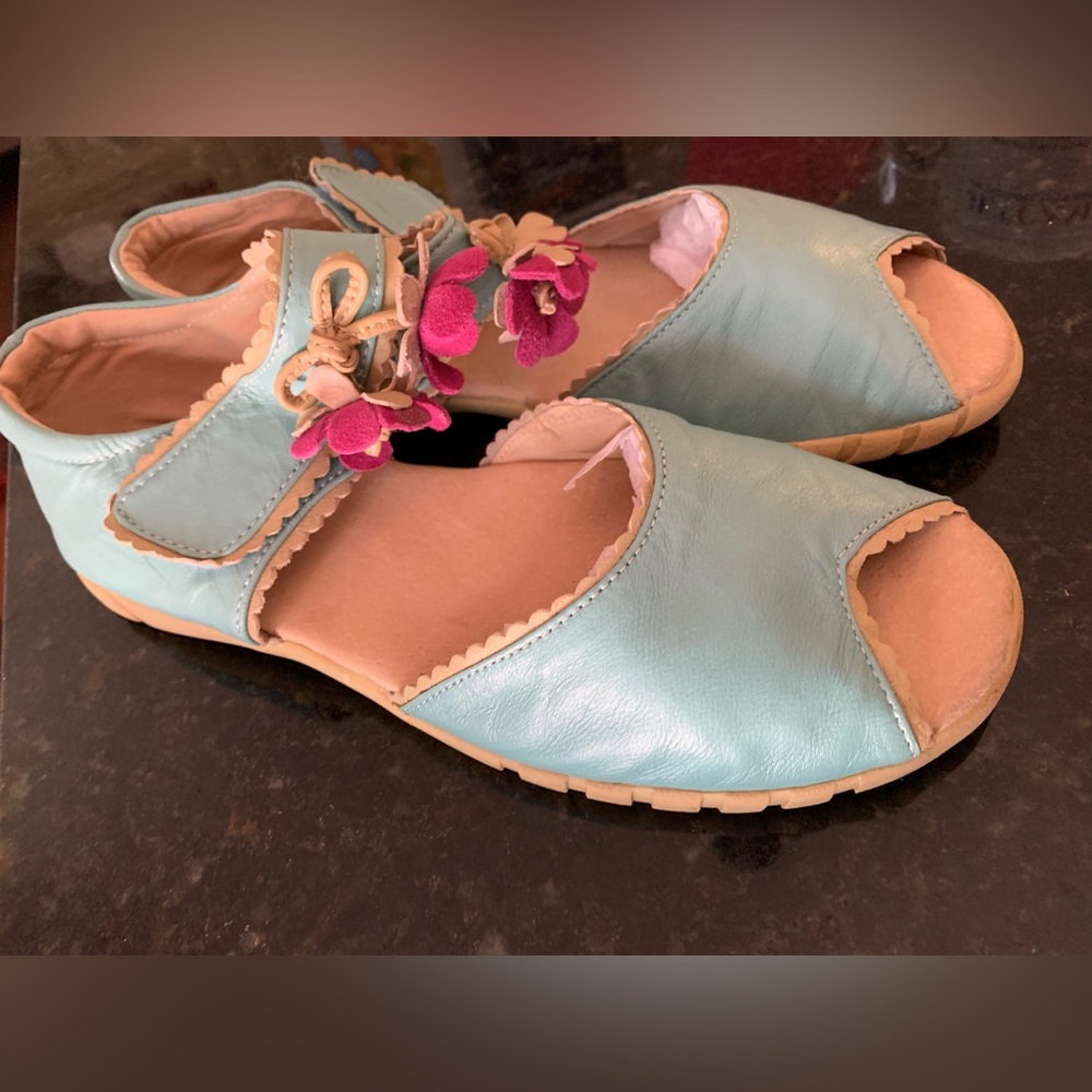 LIvie Luca Merry Bell Leather Sandals